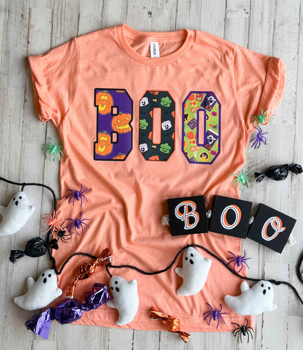 Boo Melon Tee – Alabama Threads Wholesale